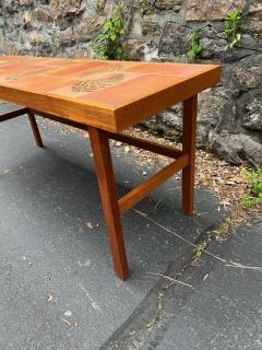 DANISH MID CENTURY MODERN TILE AND TEAK CONSOLE BY TRIOH - 2538866