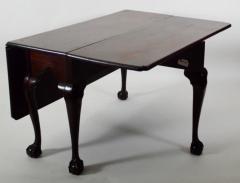 DELAWARE VALLEY 1760 90 DROP LEAF OR DINING TABLE INV 0355  - 2973438