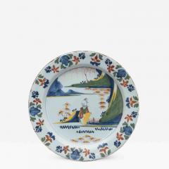 DELFT CHARGER WITH CHINOISERIE DECORATION - 1401126