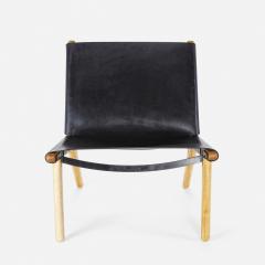 DEREK MCLEOD Leather sling chair - 2851435