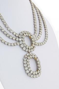 DIAMOND 219 CARAT STATEMENT OPERA PLATINUM NECKLACE - 2153039