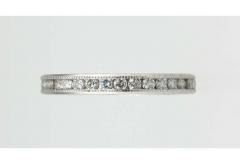 DIAMOND ETERNITY BAND WITH ENGRAVING - 2711034