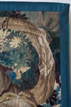 DIANA AND HER BOW AUBUSSON TAPESTRY FRAGMENT MID 18TH CENTURY - 705117