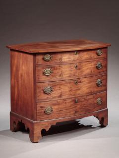 DIMINUTIVE BOWFRONT CHEST OF DRAWERS - 3136719