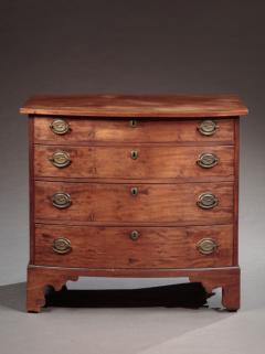 DIMINUTIVE BOWFRONT CHEST OF DRAWERS - 3136720