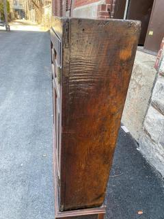 DIMINUTIVE ENGLISH 18TH CENTURY OAK CUPBOARD ON STAND - 3268066