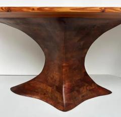 Dade County Pine Sculptural Studio Dining Table Ray Pirello Woodworking - 3532576