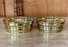 Dagobert Peche Pair of Wiener Werkstatte Brass Bowls by Dagobert Peche - 1307240