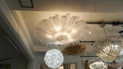 Daisy Flower Murano Glass Ceiling Light - 2345303