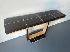 Dakota Jackson American Modern Dark Mahogany and Birch Console Table Dakota Jackson - 4602188