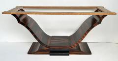 Dakota Jackson Dakota Jackson Macassar Ebony Dining Table Art Deco Style Newly Refinished - 4147037
