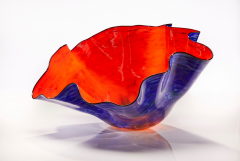 Dale Chihuly Coral Macchia with Obsidian Lip Wrap 2017 - 4344828