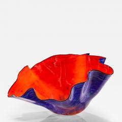 Dale Chihuly Coral Macchia with Obsidian Lip Wrap 2017 - 4345207