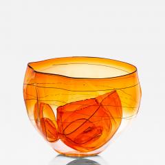 Dale Chihuly Fire Orange Basket Set 2013 - 4345210