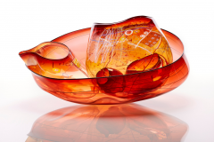 Dale Chihuly Garnet Flame Basket Set 2018 - 4344816