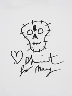 Damien Hirst Damien Hirst Original Signed and Dedicated Framed Marker on Paper Drawing - 1967085