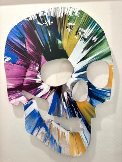 Damien Hirst Damien Hirst Skull Spin Painting Created at Damien Hirst Spin Workshop 2009 - 4641572