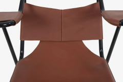 Dan Johnson Dan Johnson Leather Sling Chair - 2785084