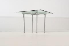 Dan Johnson Dan Johnson Style Aluminum Glass Dining Set by Kessler Industries Indoor Out - 4479601