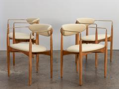 Dan Johnson for Selig Viscount Chairs in Leather - 2728473