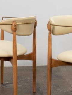 Dan Johnson for Selig Viscount Chairs in Leather - 2728482