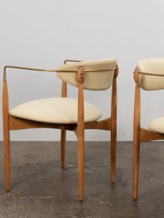 Dan Johnson for Selig Viscount Chairs in Leather - 2728483