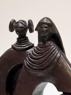 Dan Namingha Kachina Man and Woman - 1670220