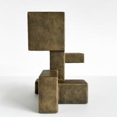 Dan Schneiger Composition 202 2 Cubist Abstract Sculpture by Dan Schneiger - 3557510