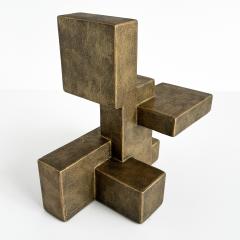 Dan Schneiger Composition 202 2 Cubist Abstract Sculpture by Dan Schneiger - 3557511