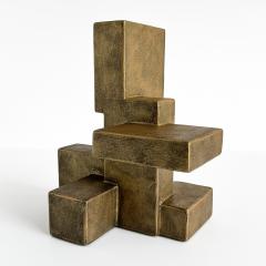 Dan Schneiger Composition 202 2 Cubist Abstract Sculpture by Dan Schneiger - 3557513