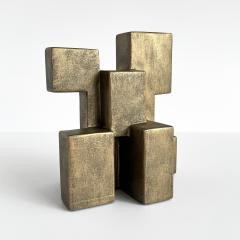 Dan Schneiger Composition 202 3 Cubist Abstract Sculpture by Dan Schneiger - 3557487