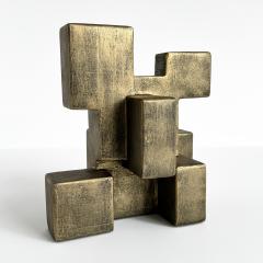 Dan Schneiger Composition 202 3 Cubist Abstract Sculpture by Dan Schneiger - 3557491