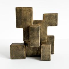 Dan Schneiger Composition 202 3 Cubist Abstract Sculpture by Dan Schneiger - 3557492