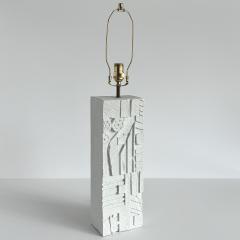 Dan Schneiger Scarpa Plaster Table Lamps by Dan Schneiger - 3557587