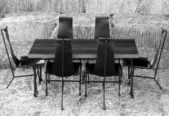 Dan Wenger Set of Ten Dan Wenger Tripod Dining Chairs - 542818
