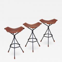 Dan Wenger Set of Three Bar Stools by Dan Wenger US - 676586