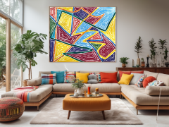 Dana Gordon Avalon Abstract painting 2023 - 3655978