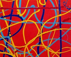 Dana Gordon Belleville Rendezvous Abstract painting 2020 - 3656030