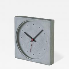 Danese Milano Kuno Prey Concrete Clock 1986 - 4610076