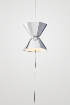 Daniel Becker Daniel Becker Aureole Suspended Floor Lamp in Polished Aluminum - 2315131