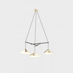 Daniel Becker Daniel Becker Emily 3 Chandelier in Brass - 2905831