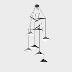 Daniel Becker Daniel Becker Emily Vertikal 6 Chandelier - 2541622