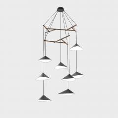 Daniel Becker Daniel Becker Emily Vertikal 8 Chandelier - 2541644