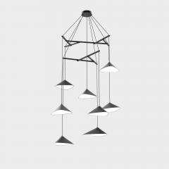 Daniel Becker Daniel Becker Emily Vertikal 8 Chandelier - 2541645