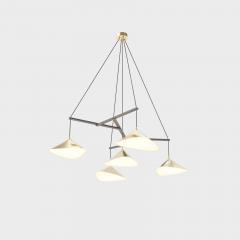 Daniel Becker Large Daniel Becker Emily 5 Chandelier in Brass - 2905841