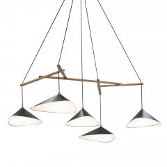 Daniel Becker Large Daniel Becker Emily 5 Chandelier in Brass - 2905848