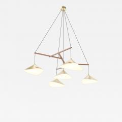 Daniel Becker Large Daniel Becker Emily 5 Chandelier in Brass - 2906292