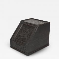 Daniel Cottier style Of An Aesthetic Movement Dark Oak Coal Box - 4232819