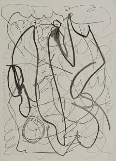 Daniel Firman I REFUSE TO DRAW TODAY Contemporary drawing - 1892206