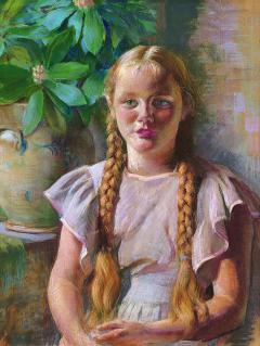 Daniel Garber Frances in Braids - 363687